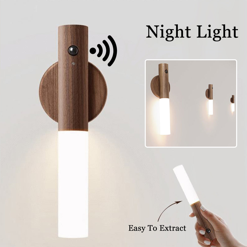 Magnetic Wood Motion Sensor Light