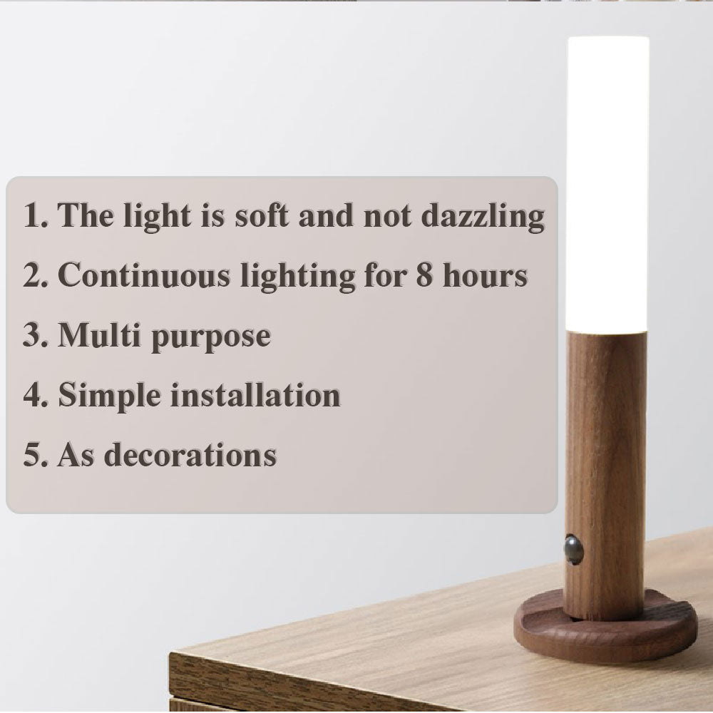 Magnetic Wood Motion Sensor Light